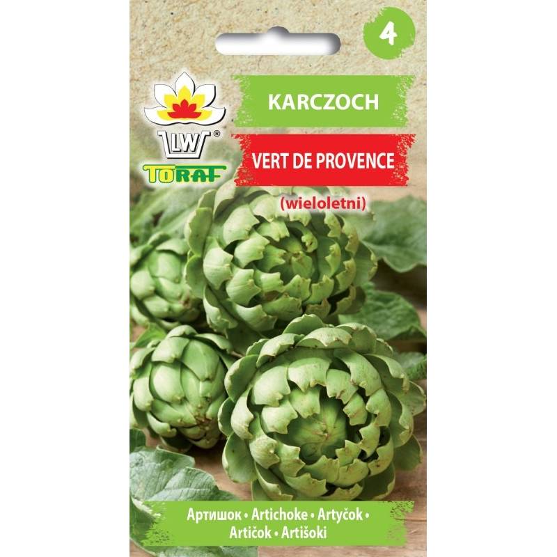 Toraf 1g Karczoch Vert de Provence Nasiona warzyw roślina ozdobna jadalna afrodyzjak