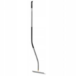 Fiskars Grabie Ergonomic 14 Zębów Wygięty Trzonek 1077112 do Trawy Ziemi Liści