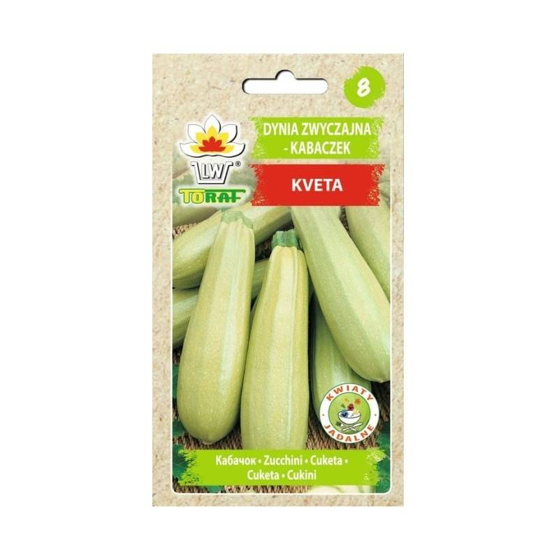 Toraf 3g Dynia Zwyczajna Kabaczek Kveta Nasiona warzyw doskonały do leczo przetwory
