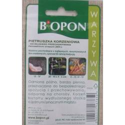 Biopon 3g Pietruszka Korzeniowa do Długiego Przechowywania Nasiona Odmiana Halblange Późna Bardzo Plenna Aromatyczna