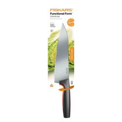 Fiskars Nóż szefa kuchni duży 20cm 1057534 Functional Form Wielofunkcyjny Ostry do Mięsa Ryb Warzyw Ergonomiczny