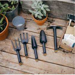 Fiskars Kultywator ręczny Solid 1072102 Spulchniacz Napowietrzenie Grabie Pazurki do Gleby