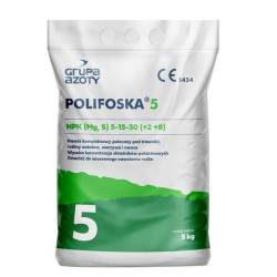 Police 5 kg Polifoska 5 (5-10-30) Nawóz uniwersalny wieloskładnikowy Grupa Azoty