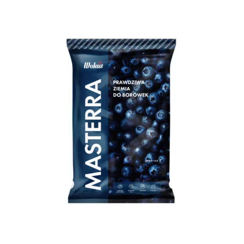 Wokas 50l Ziemia Prawdziwa do borówek Masterra Czarnoziem do kwaśnolubnych