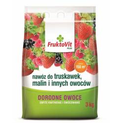 FruktoVit PLUS 3 kg nawóz do truskawek malin i innych owoców