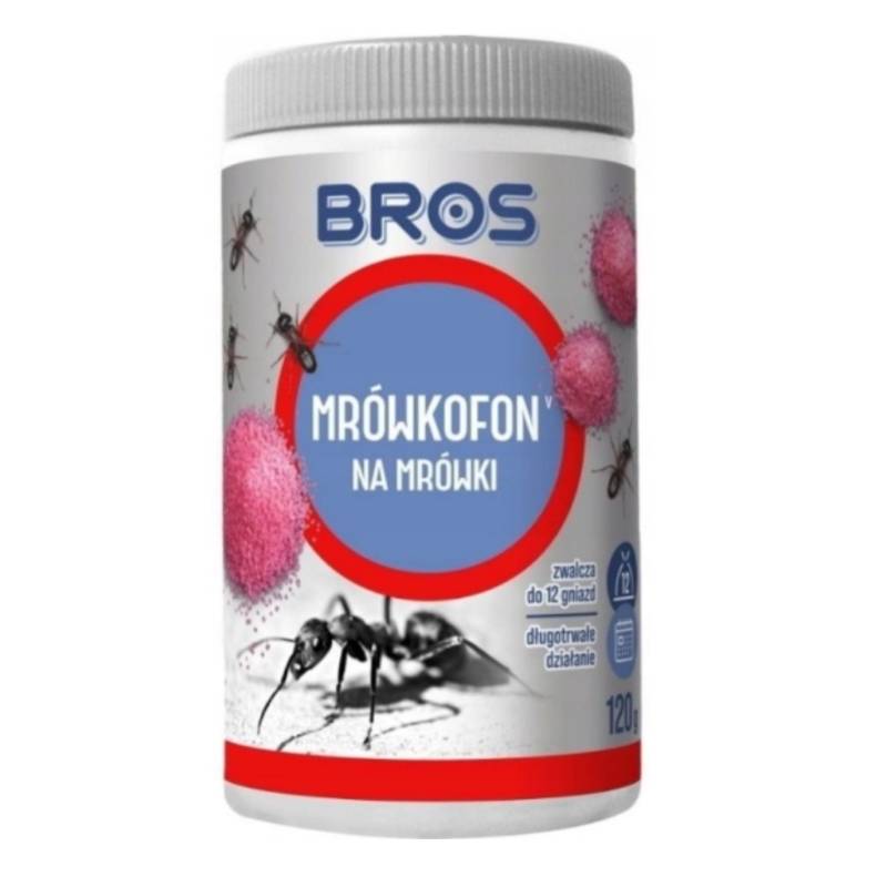 Bros 120g Mrówkofon proszek na mrówki do likwidacji gniaz