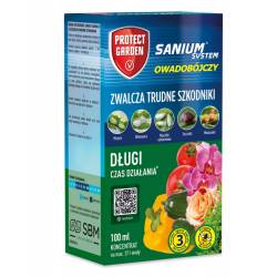 SBM 100ml Sanium System Środek owadobójczy Inteligentne działanie Koncentrat Mszyce Czerwce Miseczniki