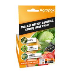 Agropak 10ml Karate Zeon 050 CS Środek Owadobójczy Zwalcza Mszyce Stonkę Wciornastki Gąsienice Bielinka Kapustnika