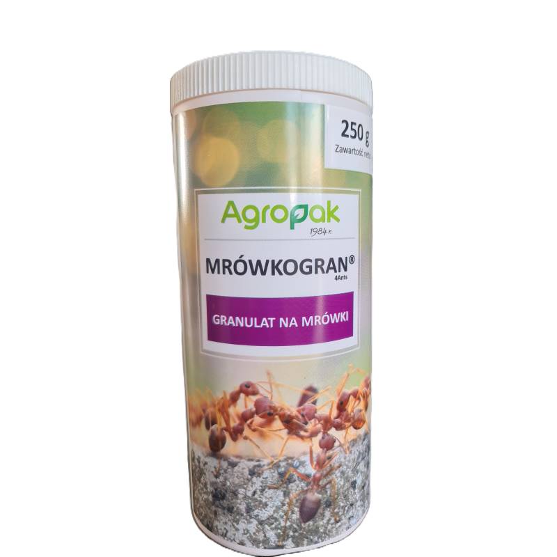 Agropak 250g Mrówkogran Środek na Mrówki Granulat Zwalczający Gniazda Cypermetryna