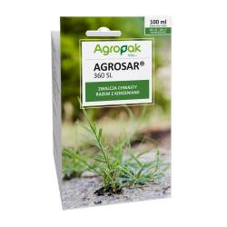 Agropak 100ml Agrosar 360SL Herbicyd Totalny Glifosat eliminuje chwasty zamiennik Randap