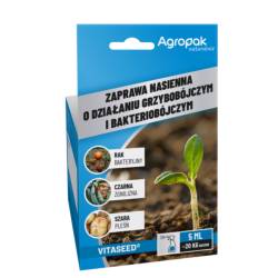 Agropak 5ml Zaprawa nasienna Vitaseed Grzybobójcza Bakteriobójcza chroni od Zgnilizny Pleśni Chorób