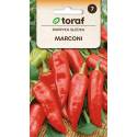 Toraf 0,5g Papryka Słodka Marconi Nasiona warzyw odmiana odporna plenna Uprawa grunt pod osłony
