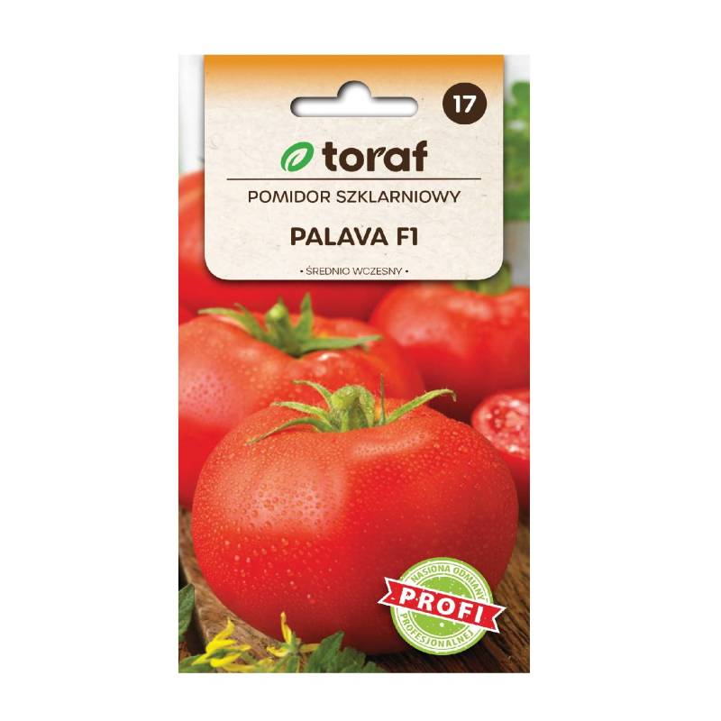 Toraf 0,1g Pomidor Szklarniowy Palava F1 mieszaniec Nasiona warzyw odmiana średnio wczesna pod osłony