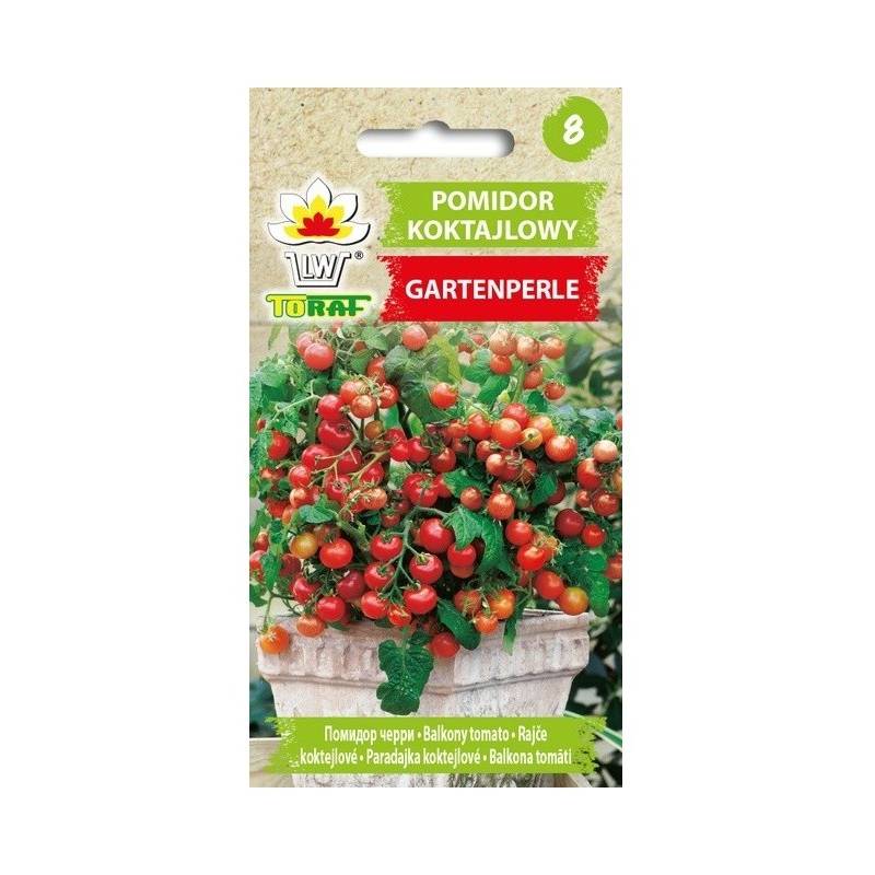 Toraf 0,5g Pomidor Gartenperle Czerwony Koktajlowy Nasiona warzyw odmiana gruntowa słodki soczysty