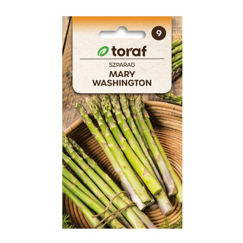 Toraf 2g Szparag Mary Washington Nasiona warzyw Odmiana wieloletnia Szybko rośnie Źródło witamin