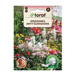 Toraf 7m Mieszanka Anty- ślimakowa Nasiona kwiatów na taśmie Naturalna bariera Zniechęcają