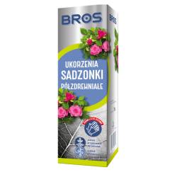 Bros 70 g Ukorzeniacz do sadzonek półzdrewniałych szybkie ukorzenienie rękawice gratis