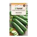 Toraf 5g Ogórek Gruntowy Sałatkowy Delicius Nasiona Średnio Wczesny Bardzo Plenny