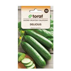 Toraf 5g Ogórek Gruntowy Sałatkowy Delicius Nasiona Średnio Wczesny Bardzo Plenny