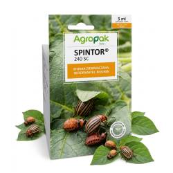 Agropak 5ml Spintor 240 SC Środek Owadobójczy Stonka Ziemniaczana Wciornastek Zwójka