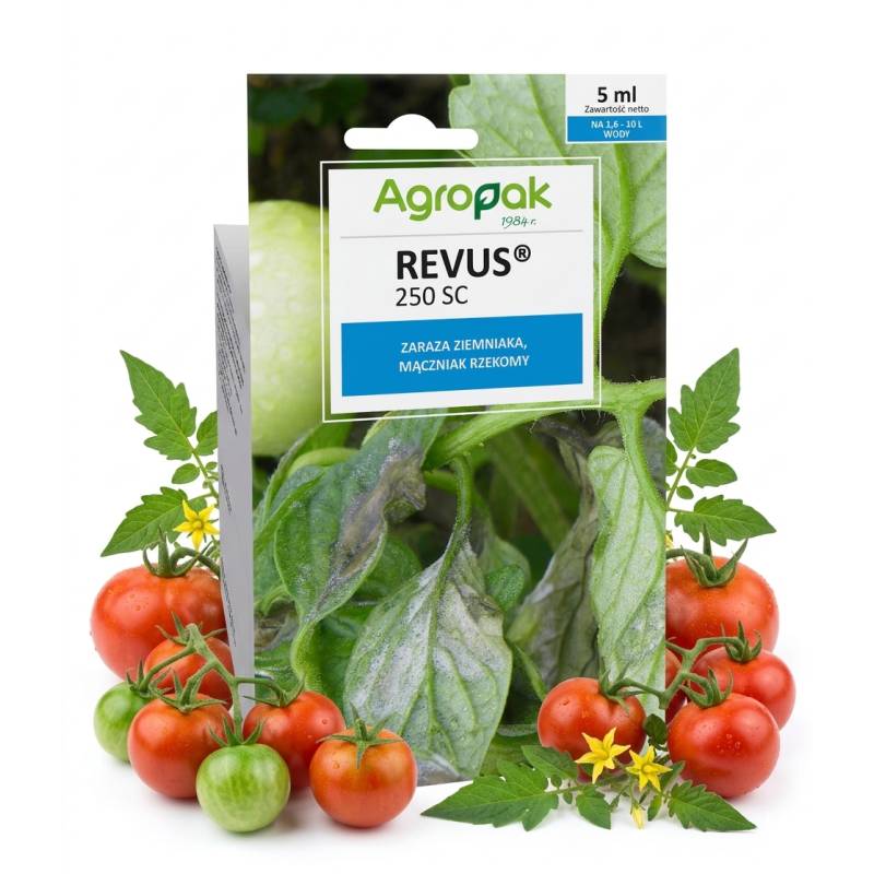 Agropak 5ml Revus 250 SC Oprysk Grzybobójczy Zaraza Ziemniaka Mączniak Rzekomy