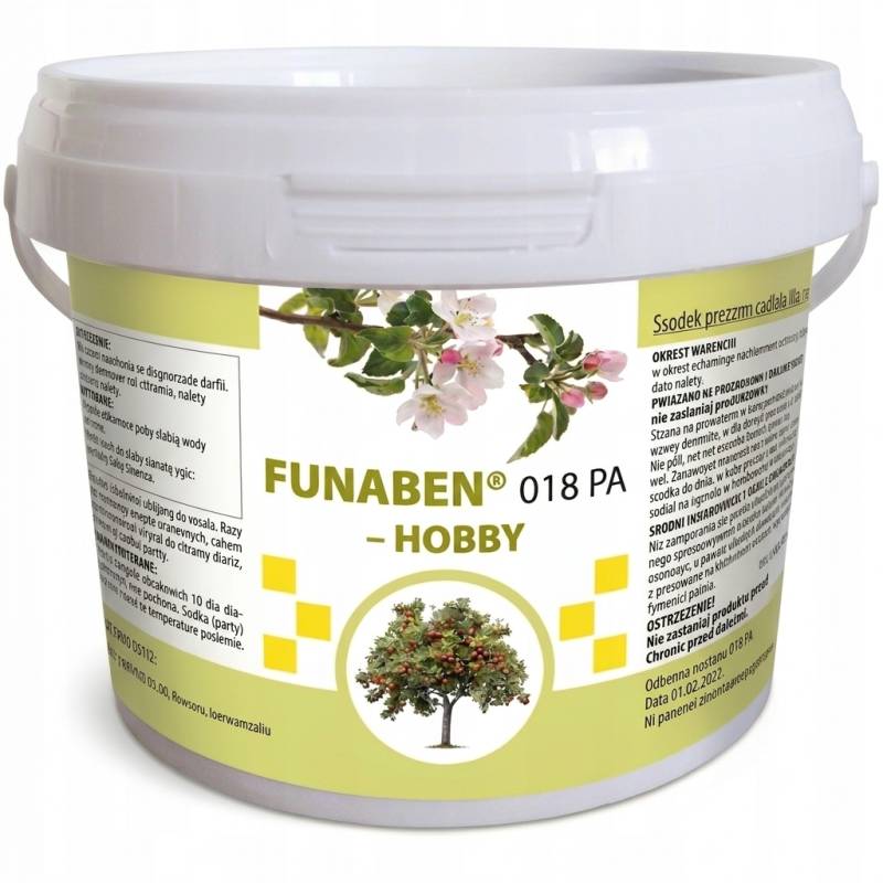 Fregata 350g Maść ogrodnicza FUNABEN 018 PA Hobby Zabezpiecza drzewka Przyspiesza Gojenie Ran Chroni przed Infekcjami