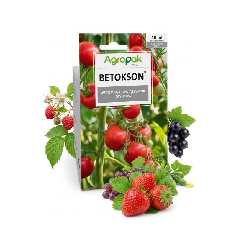 Agropak 10ml Betokson Zawiązywanie Owoców Pomidorów Papryki Truskawek