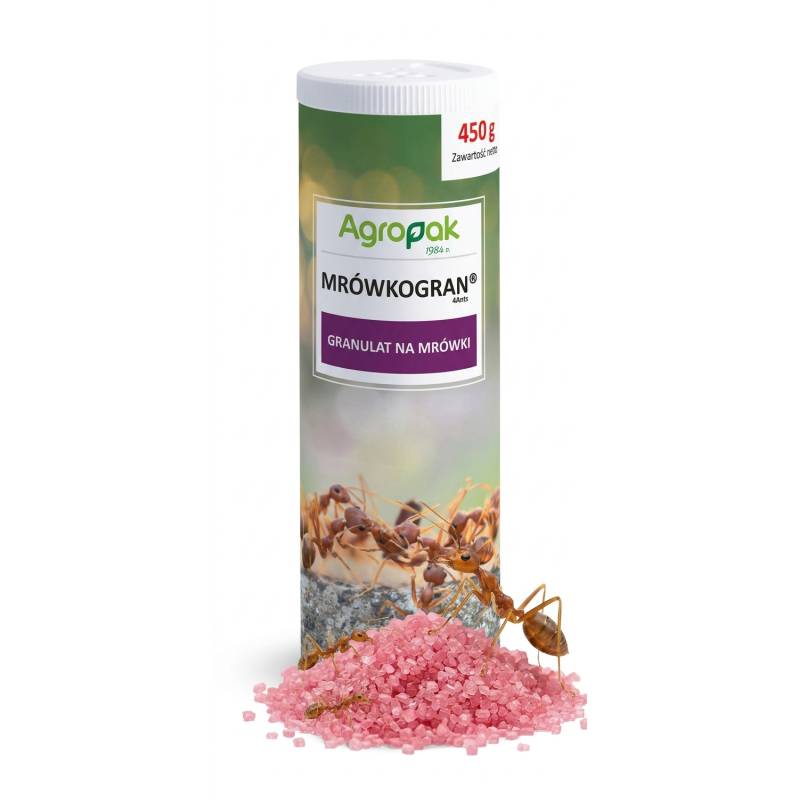 Agropak 450g Mrówkogran Granulat Zwalcza Mrówki Środek Biobójczy Trutka