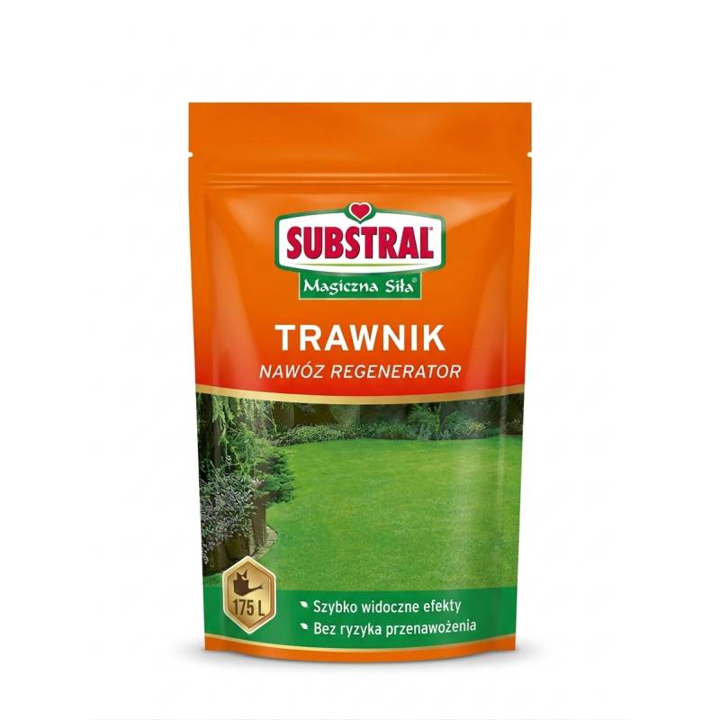 Substral 350 g Magiczna Siła Nawóz regenerator do trawnika Zielony dywan Gęsta darń