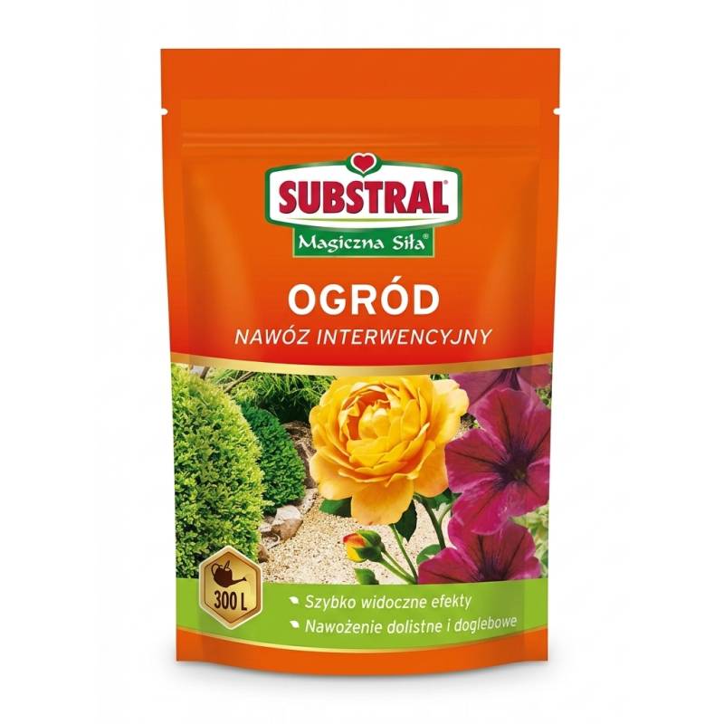 Substral 300 g Magiczna Siła Nawóz interwencyjny do ogrodu wszystkie rośliny uniwersalny