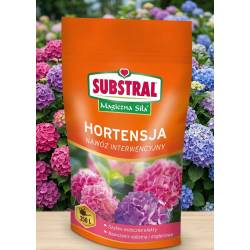 Substral 350 g Magiczna Siła Nawóz interwencyjny do hortensji dwa sposoby nawożenia