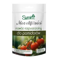 Sumin 250 g Moc Obfitości Nawóz rozpuszczalny do pomidorów rozpuszczalny wydajny skuteczny bogactwo potasu dorodne plony