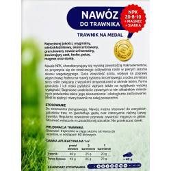 Rolimpex 5 kg Nawóz do Trawnika NPK Trawnik na medal Najmocniejszy Skład Długodziałający
