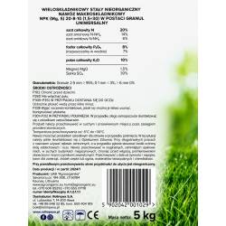Rolimpex 5 kg Nawóz do Trawnika NPK Trawnik na medal Najmocniejszy Skład Długodziałający
