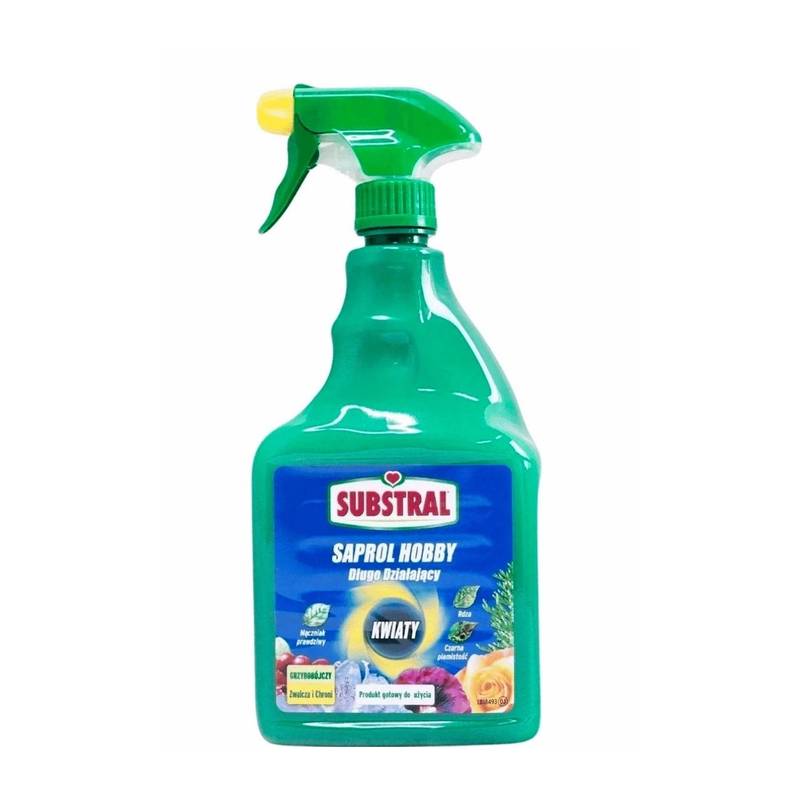 Substral 750ml Saprol Hobby Kwiaty Środek grzybobójczy Ogród dom Rdza Czarna plamistość