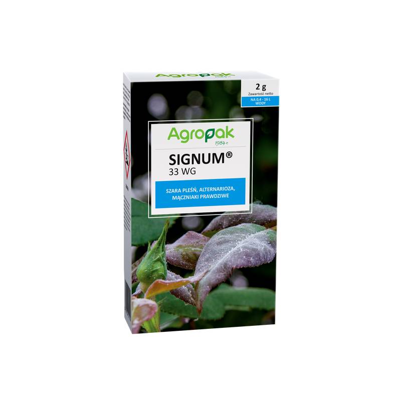 Agropak 2g Signum 33 WG Środek Grzybobójczy Szara Pleśń Brunatna Zgnilizna Mączniaki