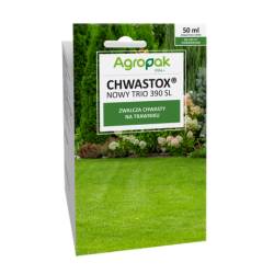 Agropak 50ml Chwastox Nowy Trio 390 SL Oprysk na Chwasty Dwuliścienne Trawnik