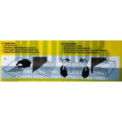 Ratimor PLUS 2 szt. Pułapka Klejowa Tunel na Myszy i Szczury Myszołapka Klej