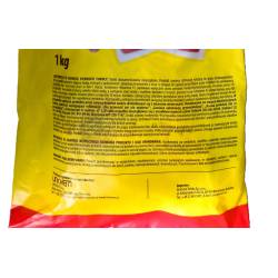 RATIMOR 1 kg Pasta Czerwona Bromadiolon na Myszy i Szczury Saszetki