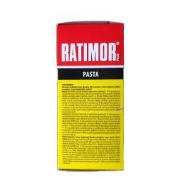 Ratimor 150g Pasta Czerwona Bromadiolon na Myszy Szczury Saszetki Miękkie Trutka