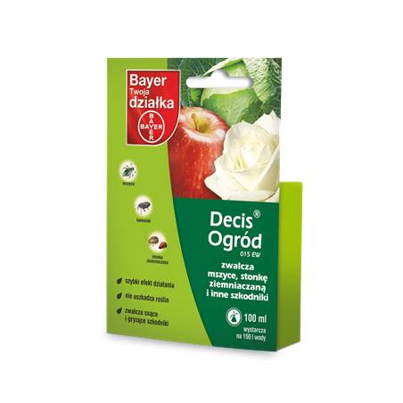 Decis Ogród 015 EW 100ml Środek owadobójczy Bayer warzywa owoce 