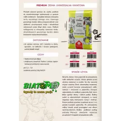 Wokas 20l Ziemia uniwersalna kwiatowa Premium z dodatkiem kredy