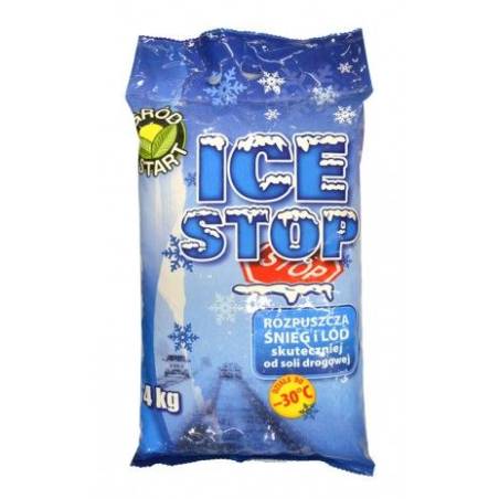 Ampol 4kg Ice Stop chlorek magnezu -30C anty lód sól drogowa środek antyoblodzeniowy