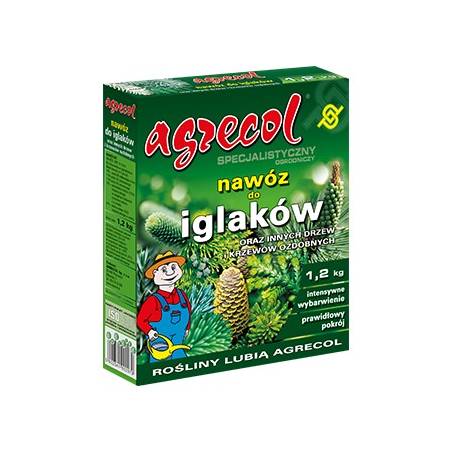 Agrecol 1,2kg Specjalistyczny nawóz do iglaków zdrowa zieleń