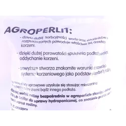 EKOdarpol 5L Agro Perlit dodatek do podłoża do hydroponiki frakcja perlit ogrodniczy