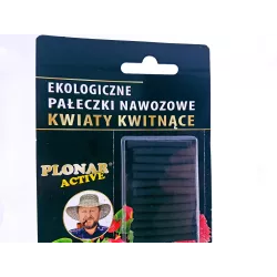 Ekodarpol 30szt. Pałeczki Plonar Active Kwiaty kwitnące koreczki do zasilania kwiatków