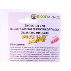 Ekodarpol 30szt. Pałeczki Plonar Active Kwiaty kwitnące koreczki do zasilania kwiatków