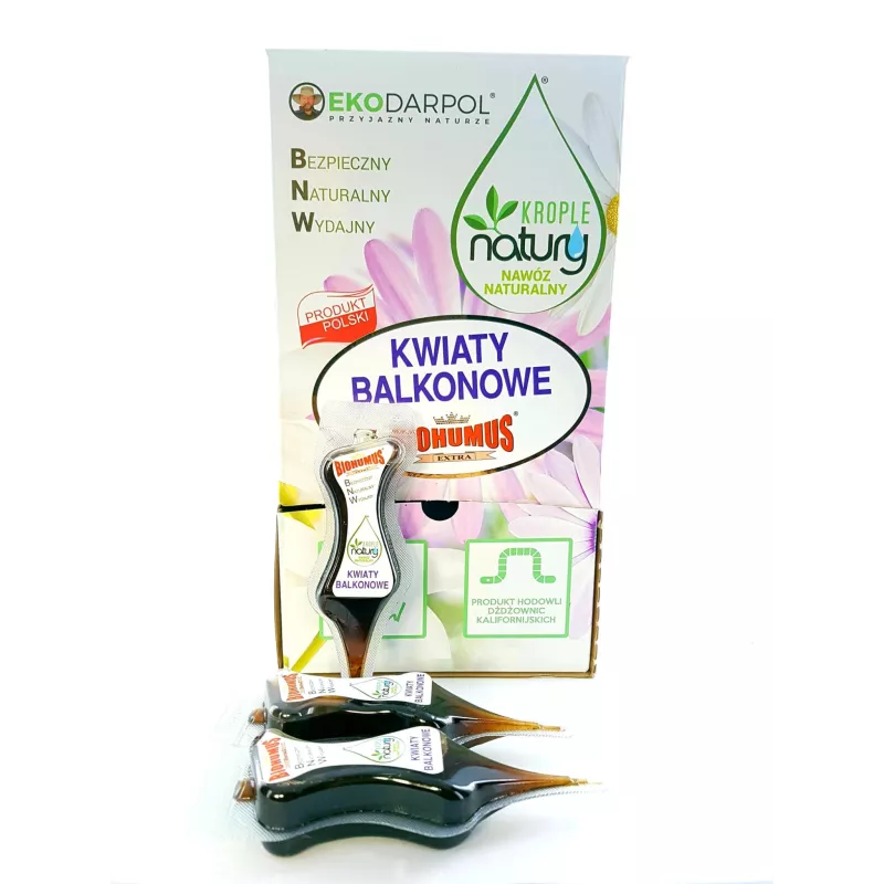 Ekodarpol 30 +3 gratis Aplikator do Kwiatów balkonowych odżywka na kwitnienie EKO