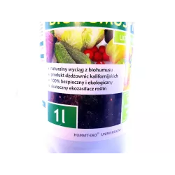 Iława 1 l Biohumus Pro uniwersalny nawóz ekologiczny do kwiatów warzyw trawników