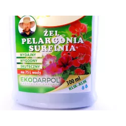 Ekodarpol 300ml Humus Active Żel Pelargonia Surfinia nawóz balkonowe dozownik pompka